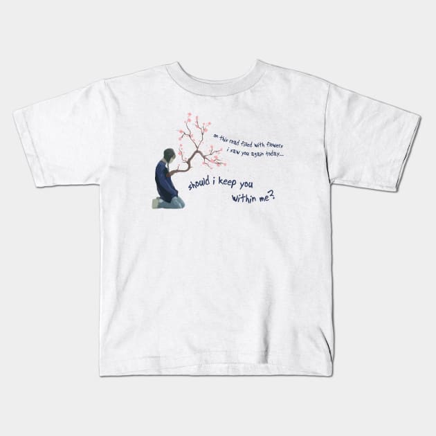 SCENERY BY TAEHYUNG (BTS) Kids T-Shirt by goldiecloset